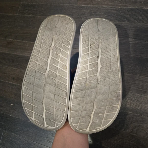 NFL Buffalo Bills Slide Sandals - Glitter Sparkle - Blue, White, Red - SZ 7/8 - Picture 6 of 8